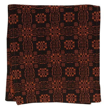 Pumpkin & Black Gettysburg Short Runner - The Fox Decor